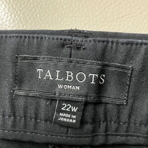 Talbots black ankle pants